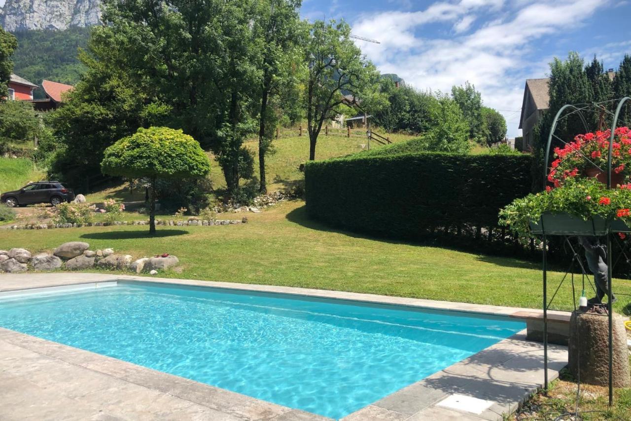 Le Moulin De Dingy - House With 6 Bedrooms & Swimmingpool 20 Mn From Annecy Luaran gambar